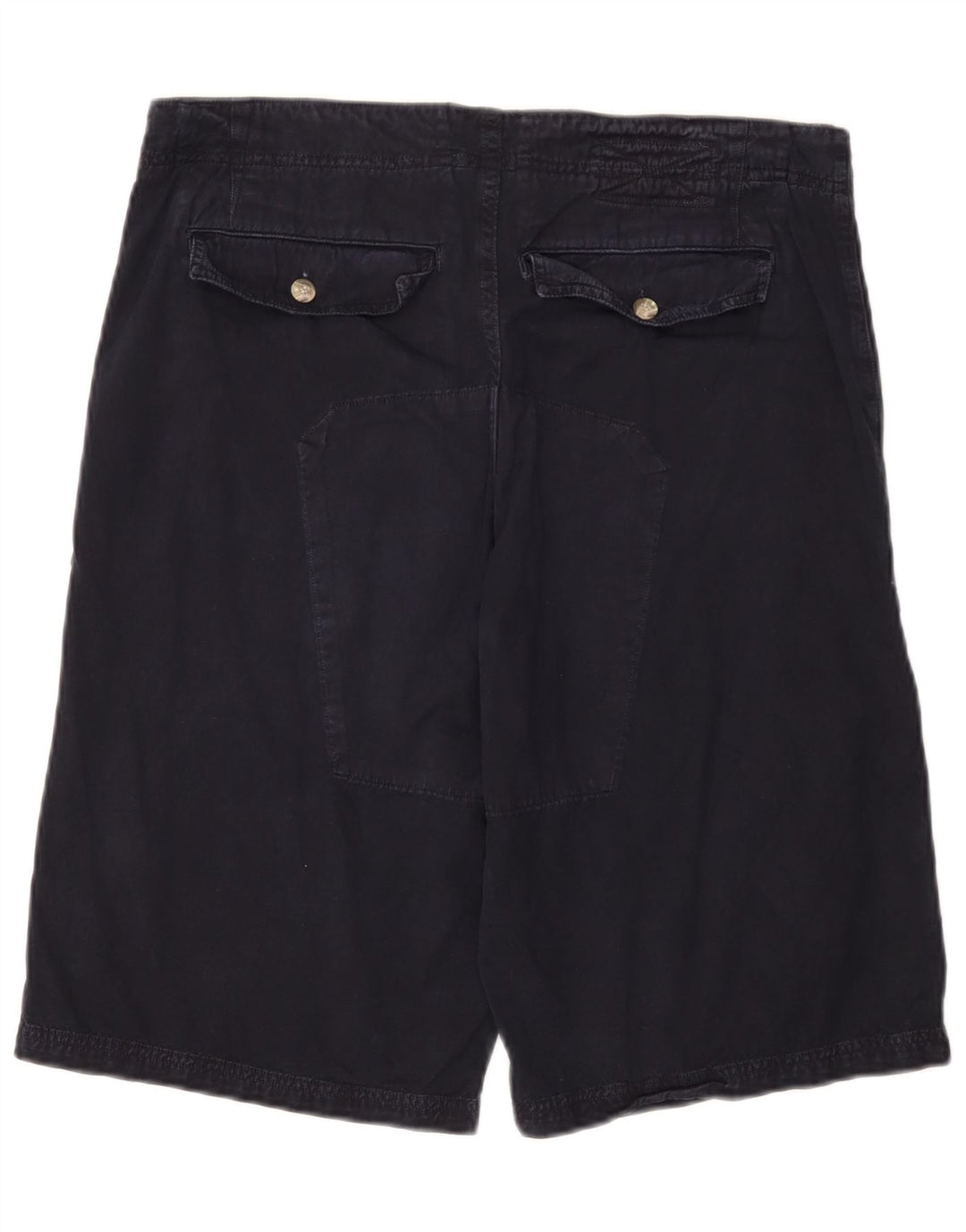 Rifle Mens Cargo Shorts Large W34 Navy Blue Cotton
