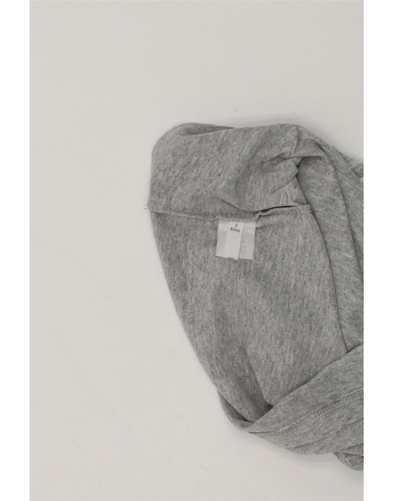 BACI & ABBRACCI Baby Boys Graphic Polo Shirt 18-24 Months Grey Cotton | Vintage BACI & ABBRACCI | Thrift | Second-Hand BACI & ABBRACCI | Used Clothing | Messina Hembry 