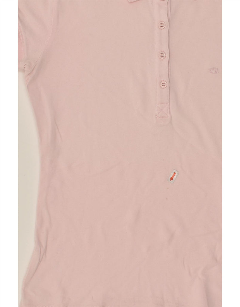 CHAMPION Womens Polo Shirt UK 10 Small Pink | Vintage Champion | Thrift | Second-Hand Champion | Used Clothing | Messina Hembry 