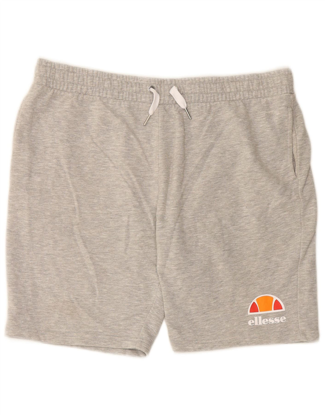 ELLESSE Mens Sport Shorts XL Grey Cotton