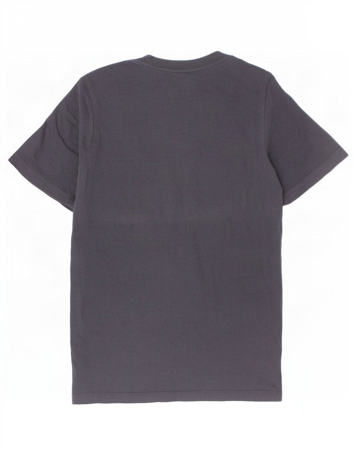 Nike Boys T-Shirt Top 8-9 Years Small Black Cotton