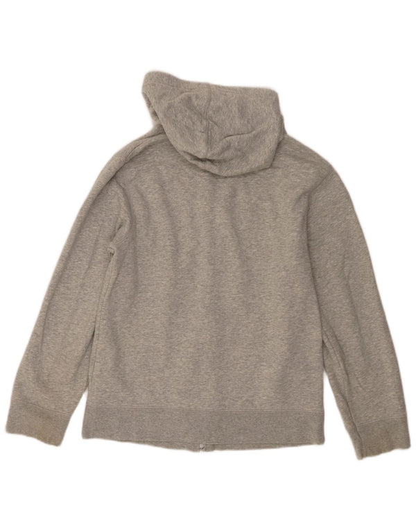 Gap Boys Graphic Zip Hoodie Sweater 13-14 Years 2XL Grey Cotton