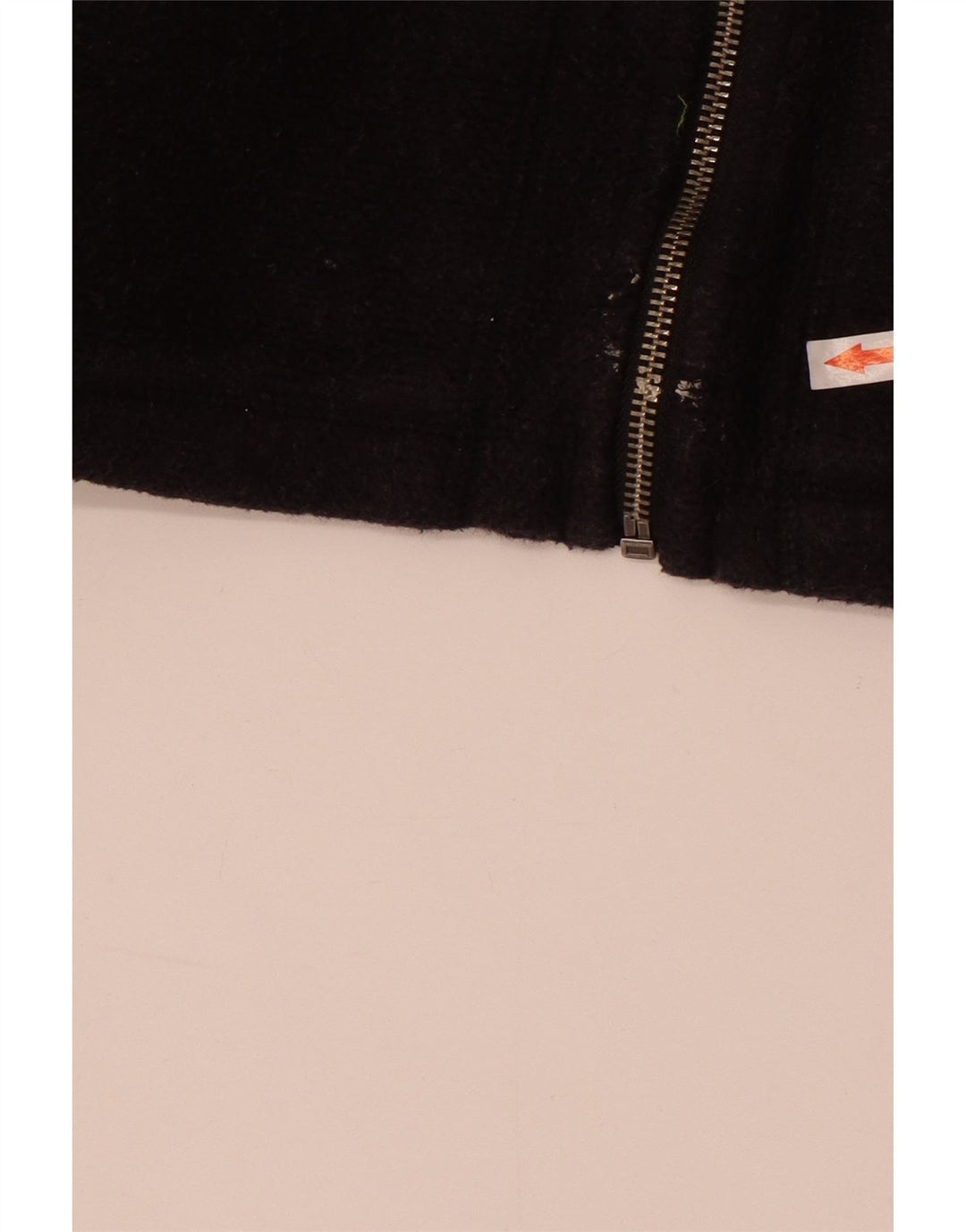 Fat Face Womens Zip Hoodie Sweater UK 14 Medium Black Cotton