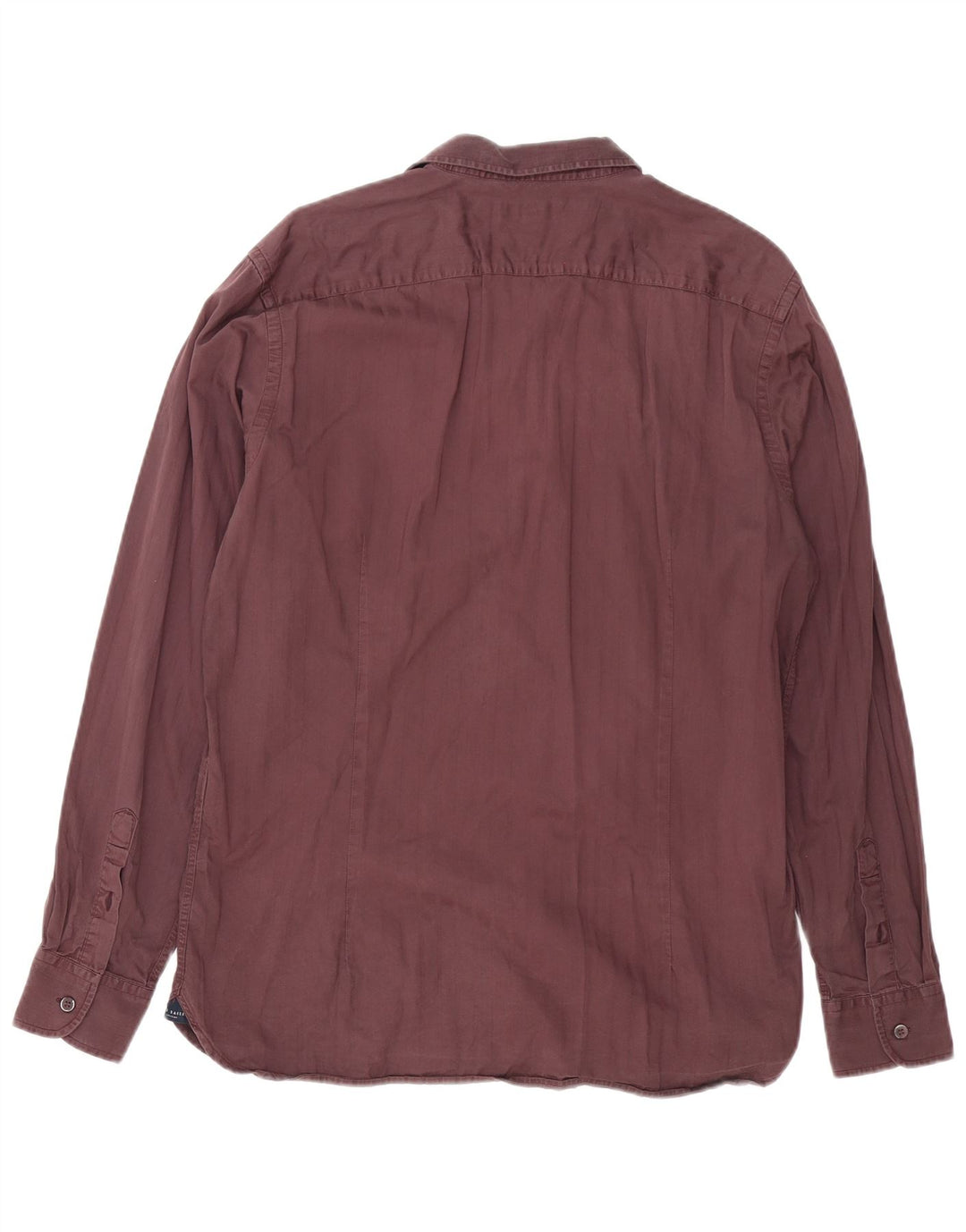 TED BAKER Mens Shirt Size 4 Large Burgundy