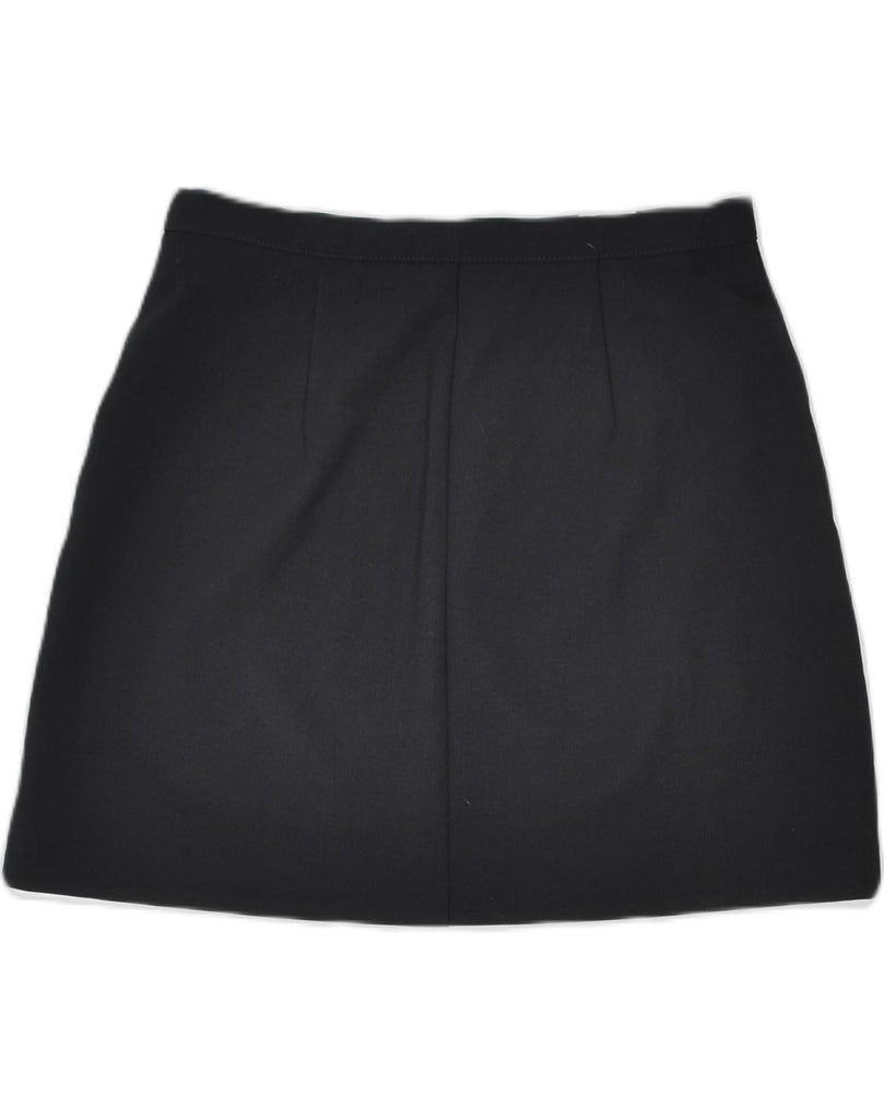 UNITED COLORS OF BENETTON Womens Mini Skirt IT 42 Medium W27 Black | Vintage | Thrift | Second-Hand | Used Clothing | Messina Hembry 
