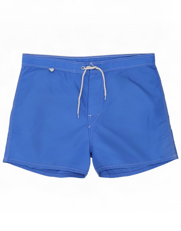 Sundek Mens Swimming Shorts Large Blue Colourblock Nylon
