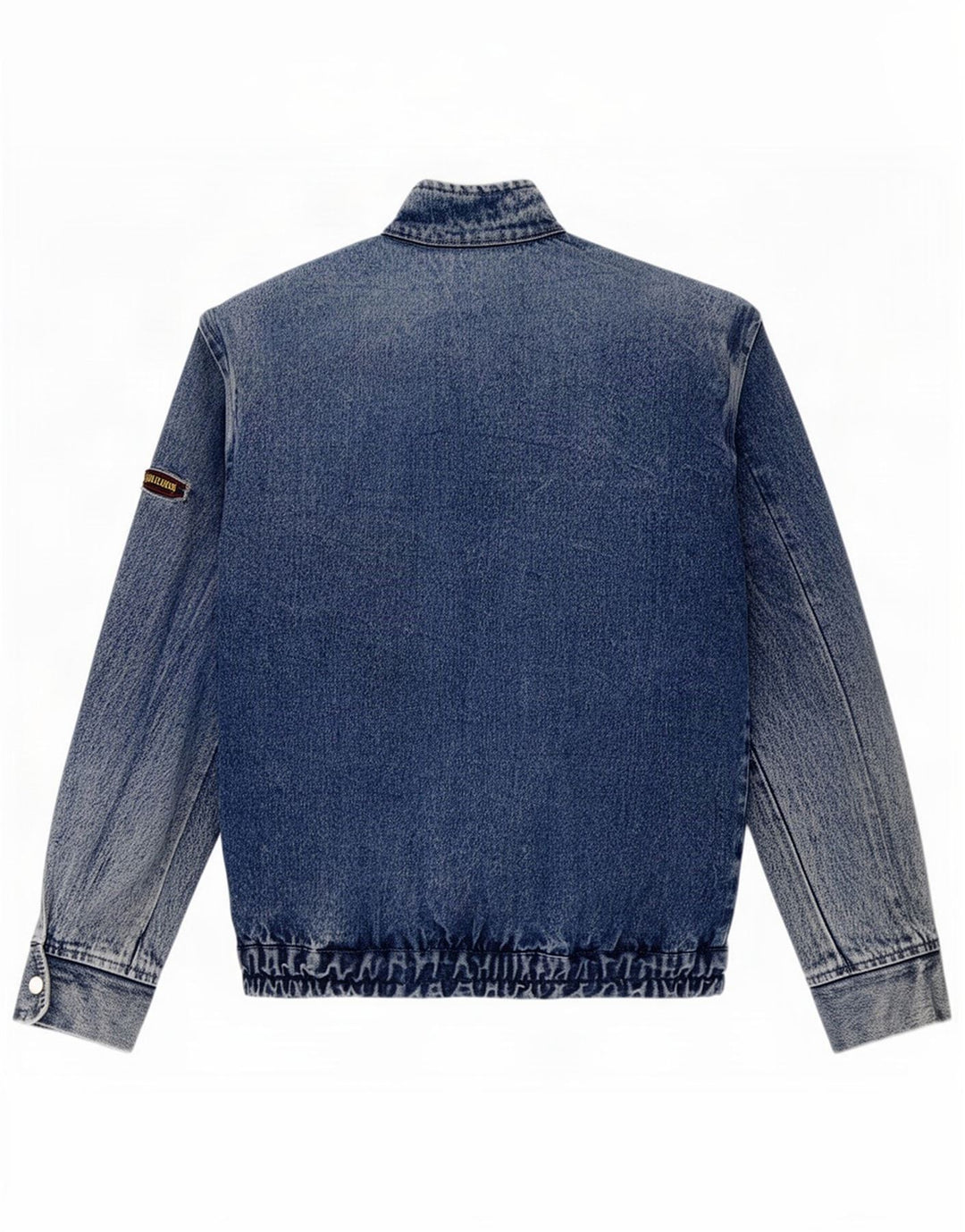 Vintage Mens Denim Jacket UK 38 Medium Blue