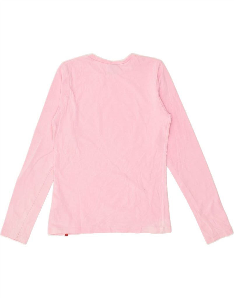 LEVI'S Girls Graphic Top Long Sleeve 11-12 Years Pink Cotton | Vintage Levi's | Thrift | Second-Hand Levi's | Used Clothing | Messina Hembry 