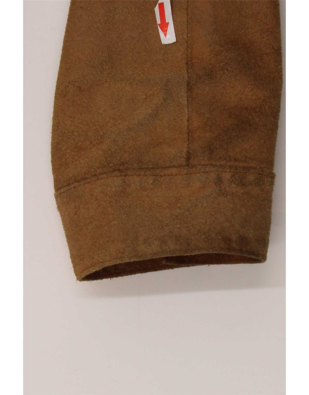 Conbipel Mens Suede Jacket IT 56 2XL Beige Leather