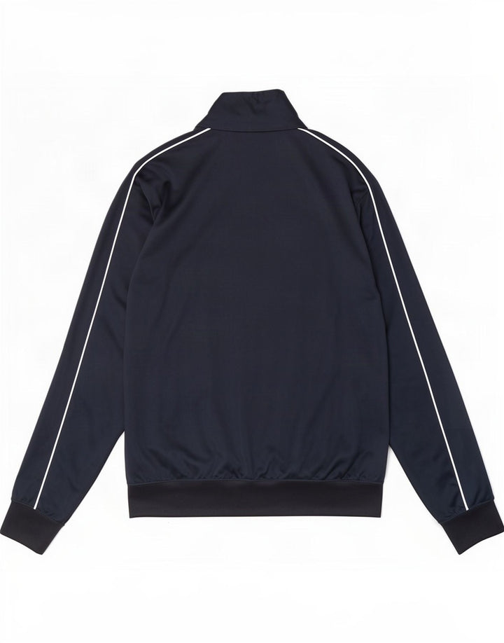 Champion Mens Graphic Tracksuit Top Jacket Large Navy Blue Polyester