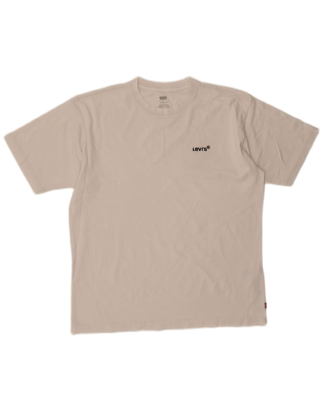 Levi's Mens Vintage Fit T-Shirt Top Medium White Cotton