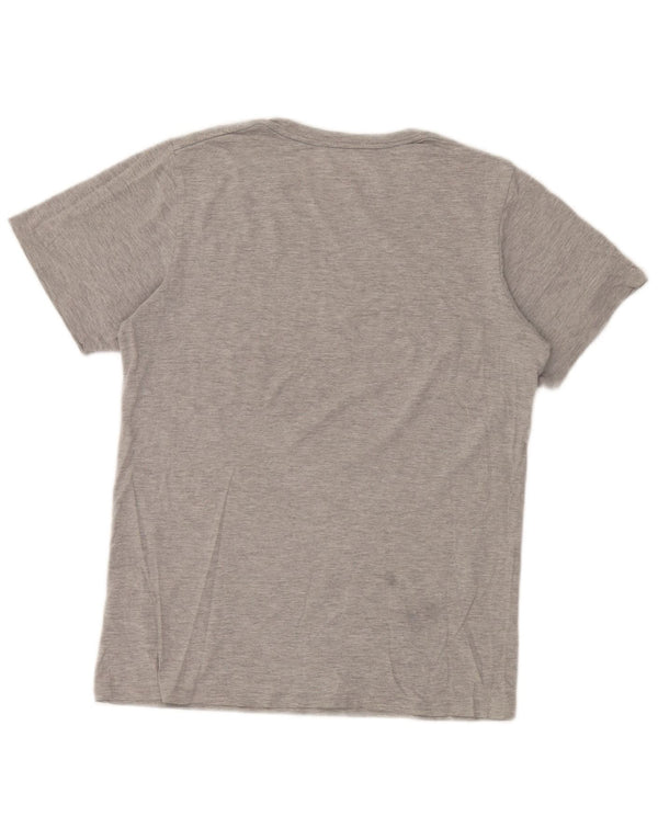 Calvin Klein Jeans Boys Graphic T-Shirt Top 14-15 Years Large Grey Cotton