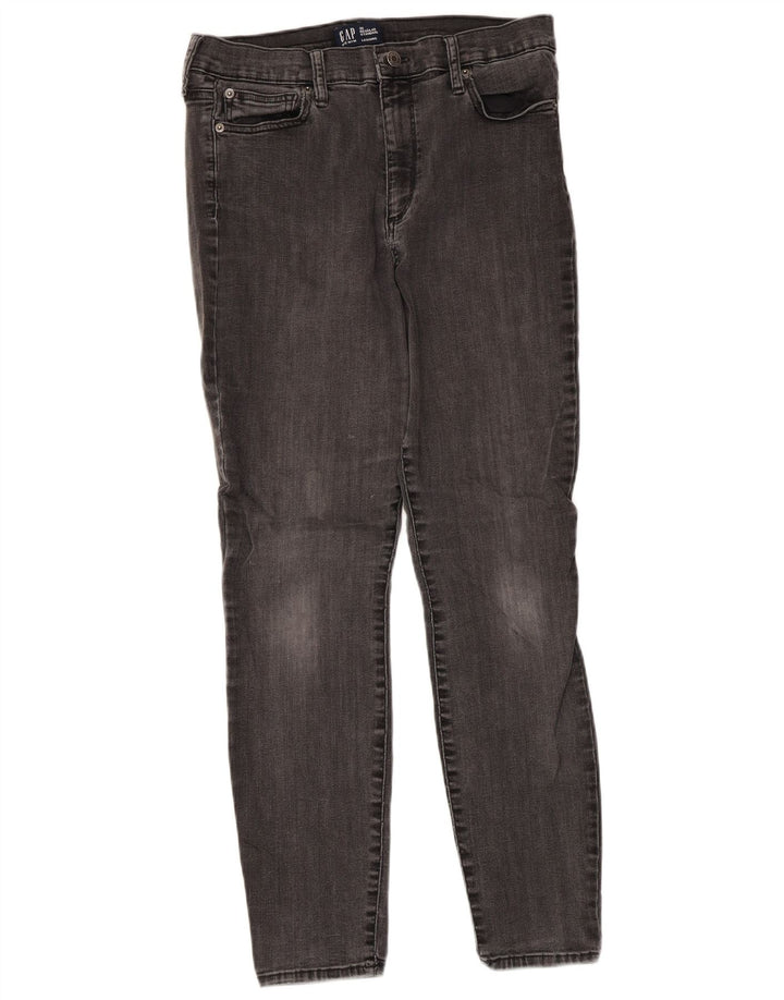 Gap Womens Standard Regular Skinny Jeans W30 L28 Grey Cotton