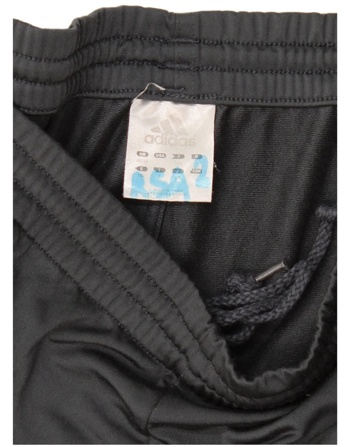 Adidas Mens Tracksuit Trousers UK 42/44 Large  Grey Polyester