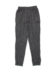 REEBOK Boys Tracksuit Trousers Joggers 15-16 Years 2XL Grey Flecked