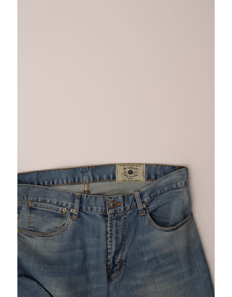 ZARA Womens Slim Jeans EU 44 XL W34 L33 Blue Vintage Zara and Second-Hand Zara from Messina Hembry 