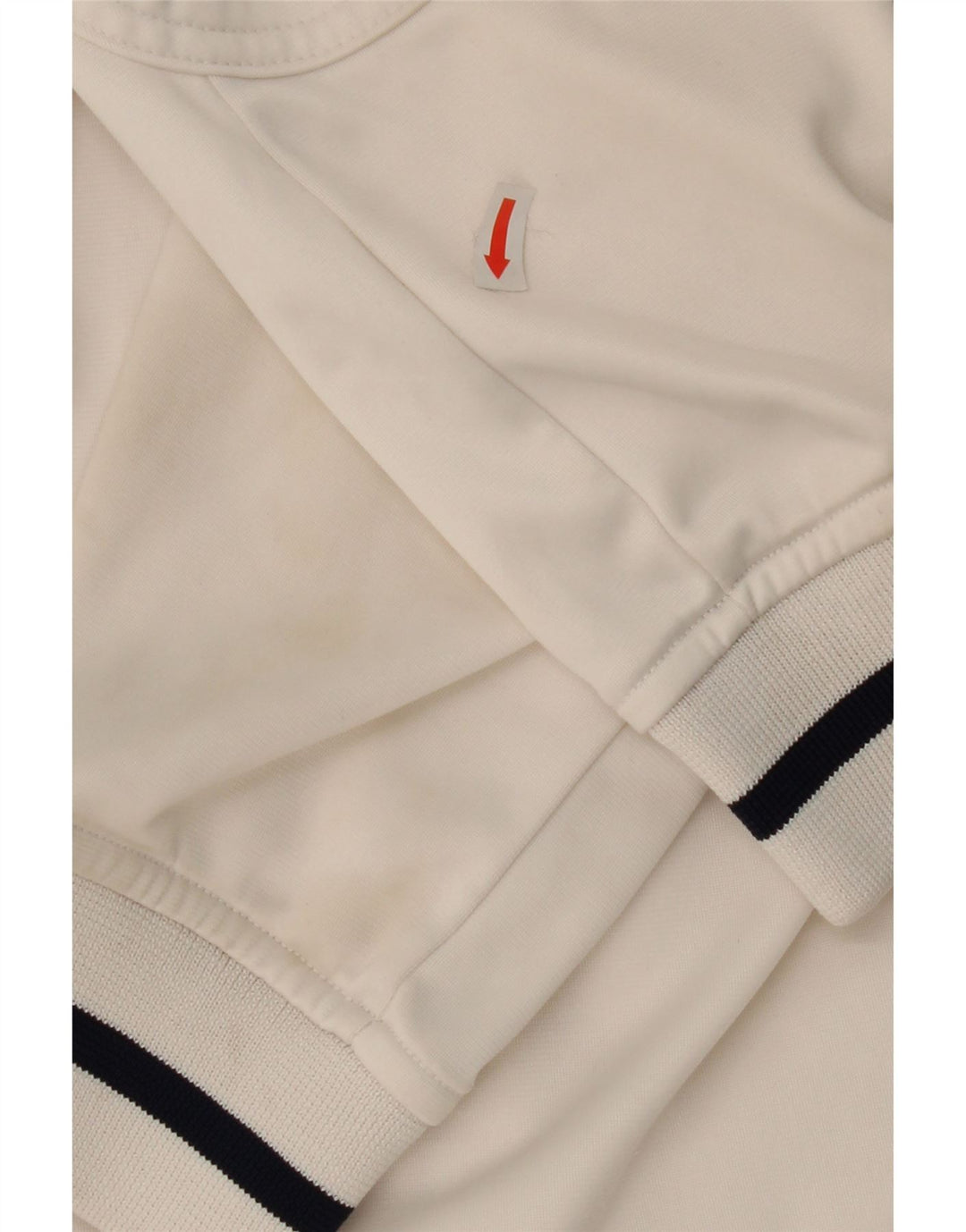 KAPPA Mens Tracksuit Top Jacket Large White Polyester Vintage Kappa and Second-Hand Kappa from Messina Hembry 