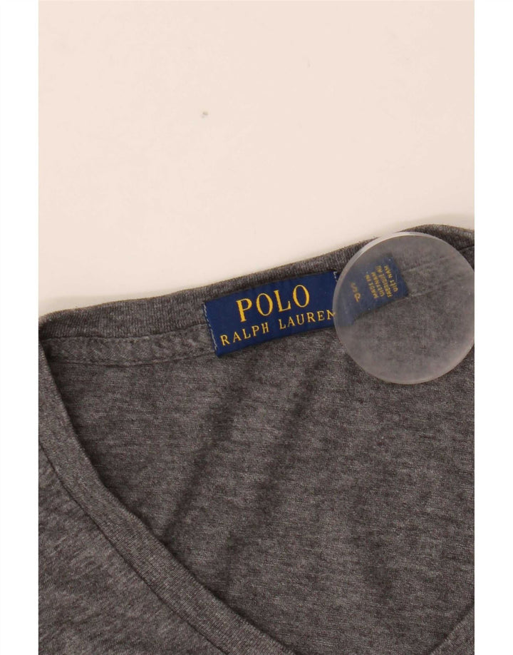 Polo Ralph Lauren Mens T-Shirt Top Small Grey Flecked