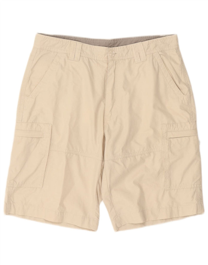 Canda Mens Cargo Shorts EU 50 Large W34  Beige Cotton