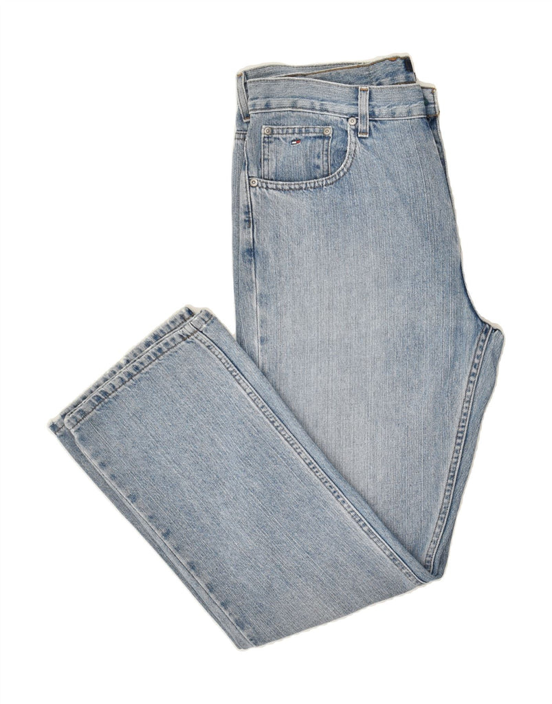 TOMMY HILFIGER Mens Straight Jeans W33 L30 Blue | Vintage Tommy Hilfiger | Thrift | Second-Hand Tommy Hilfiger | Used Clothing | Messina Hembry 