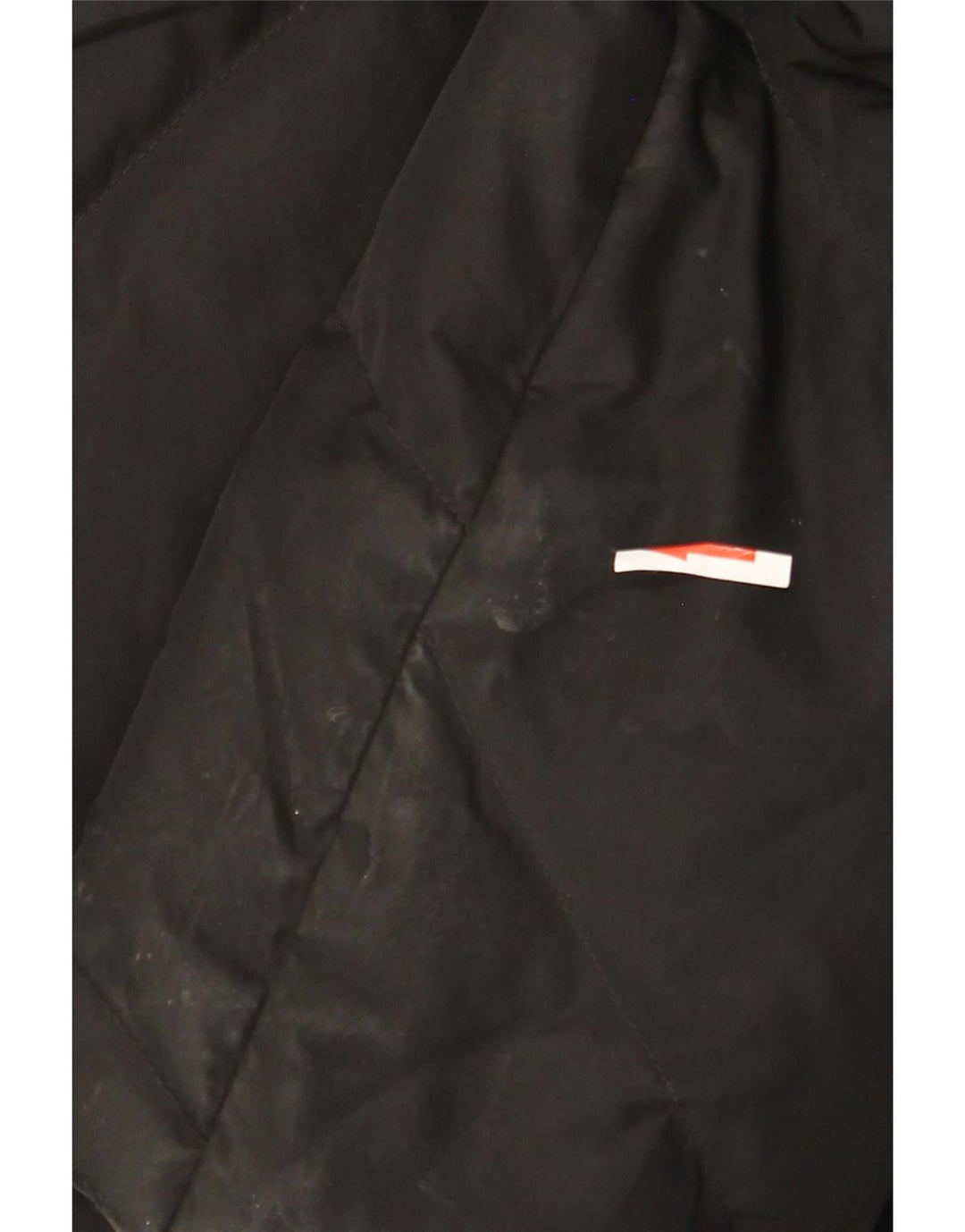 Per Una Womens Hooded Padded Coat UK 16 Large Black Polyester