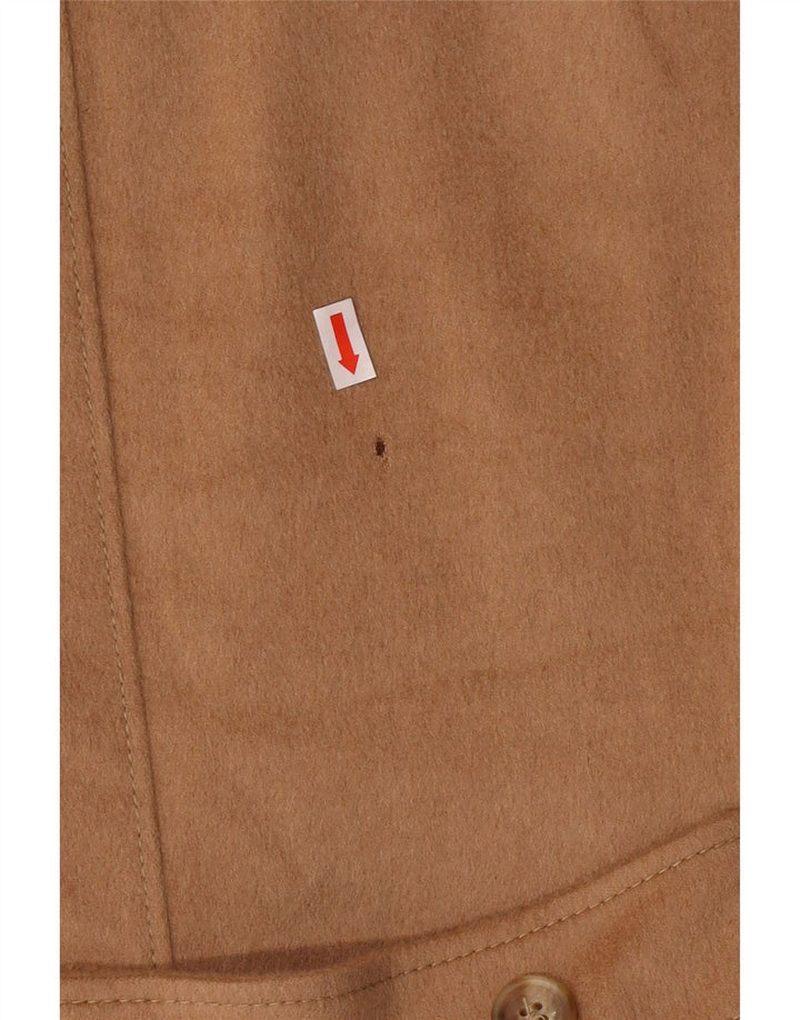 MAX MARA Womens 4 Button Blazer Jacket UK 14 Large Beige Camelhair Classic