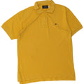 Charro Mens Polo Shirt Large Yellow Cotton