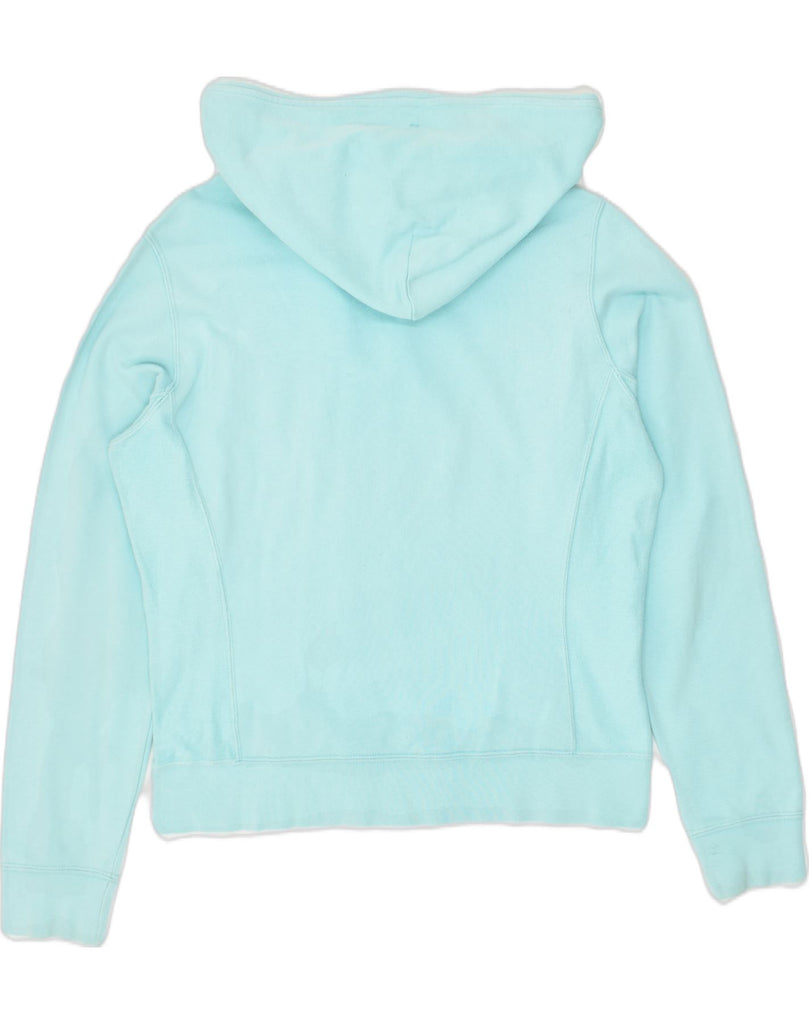 CHAMPION Womens Heritage Classics Zip Hoodie Sweater UK 16 Large Turquoise | Vintage Champion | Thrift | Second-Hand Champion | Used Clothing | Messina Hembry 