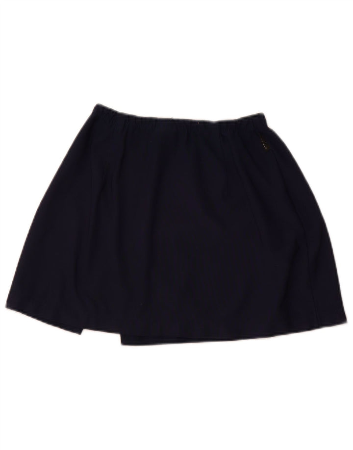 NIKE Womens Tennis Skirt US 4/6 Small Navy Blue Polyester
