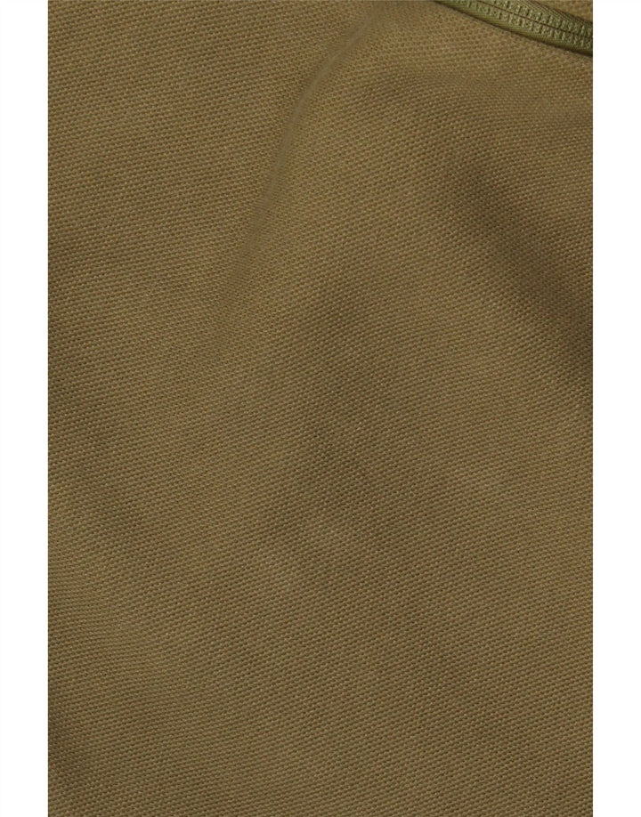 ADIDAS Mens Graphic Zip Hoodie Sweater Large Khaki