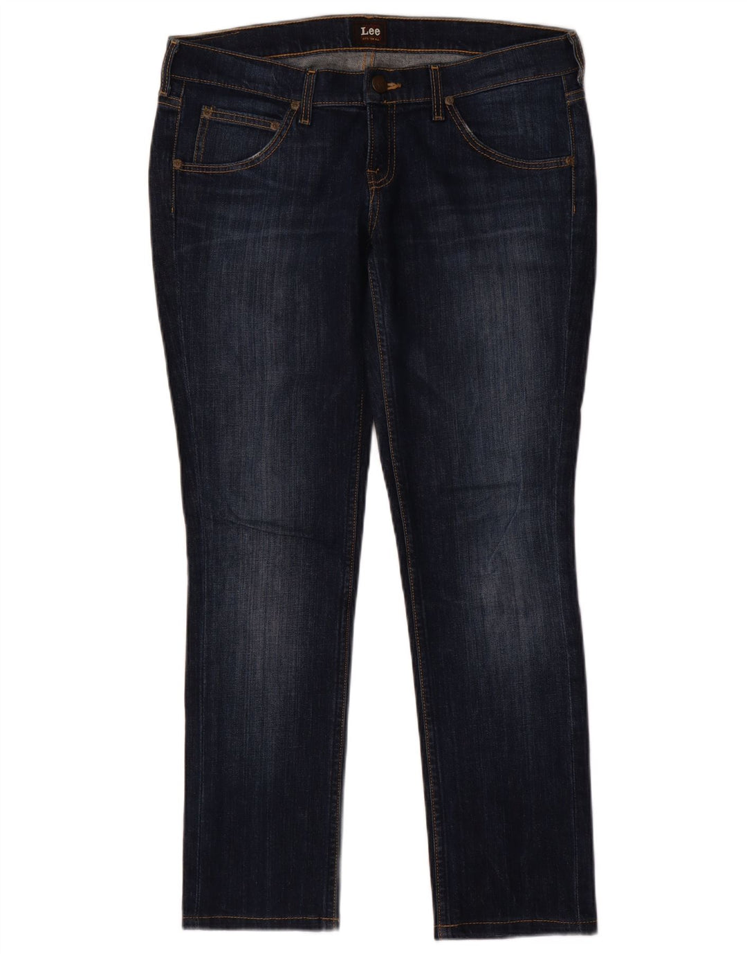 LEE Womens Lynn Narrow Slim Jeans W31 L29 Blue Cotton