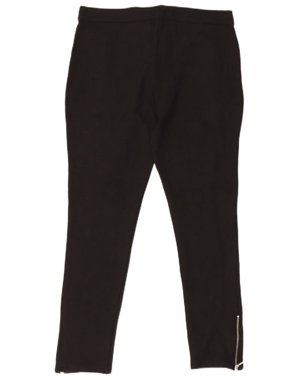 Marks & Spencer Womens Skinny Casual Trousers UK 16 Large W34 L29 Black