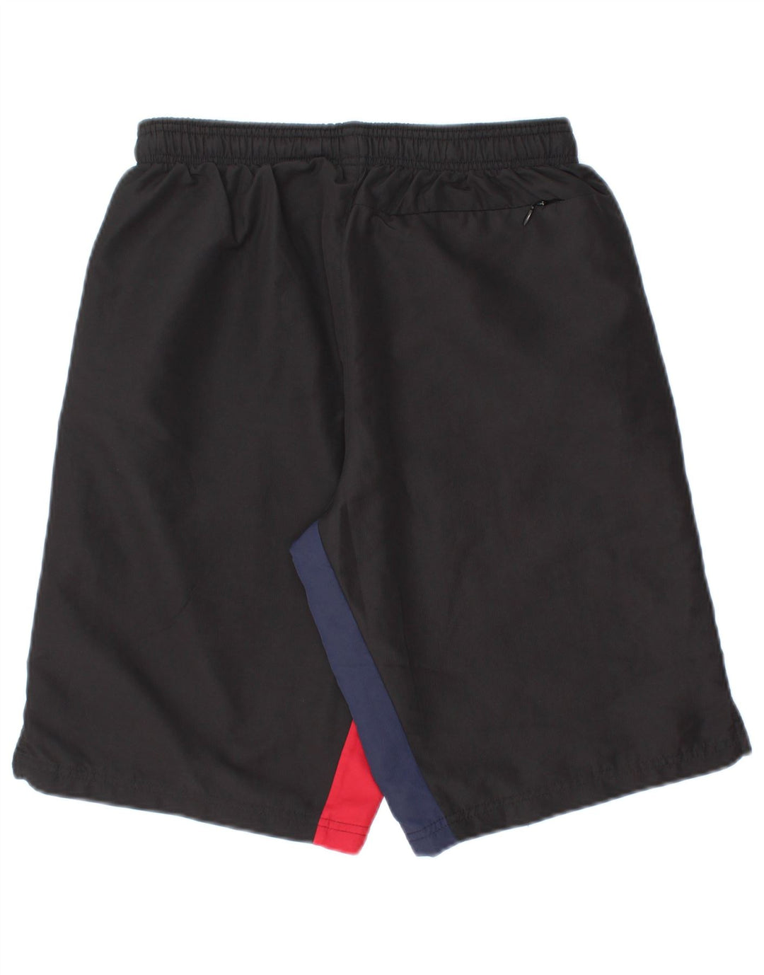 Macron Mens Sport Shorts Small  Black Colourblock Polyester