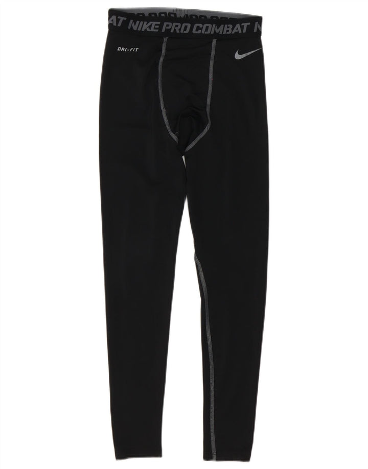 Nike Mens Dri Fit Graphic Leggings Small Black Synthetic