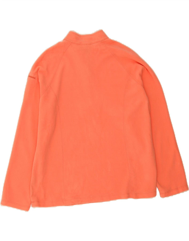 L.L.BEAN Womens Zip Neck Fleece Jumper UK 18 XL Pink Polyester Vintage L.L.Bean and Second-Hand L.L.Bean from Messina Hembry 