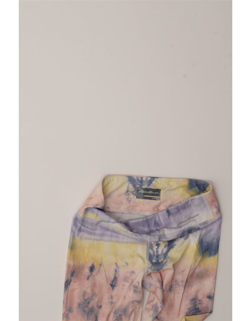 EDDIE BAUER Girls Leggings 10-11 Years Medium Multicoloured Tie Dye Vintage Eddie Bauer and Second-Hand Eddie Bauer from Messina Hembry 