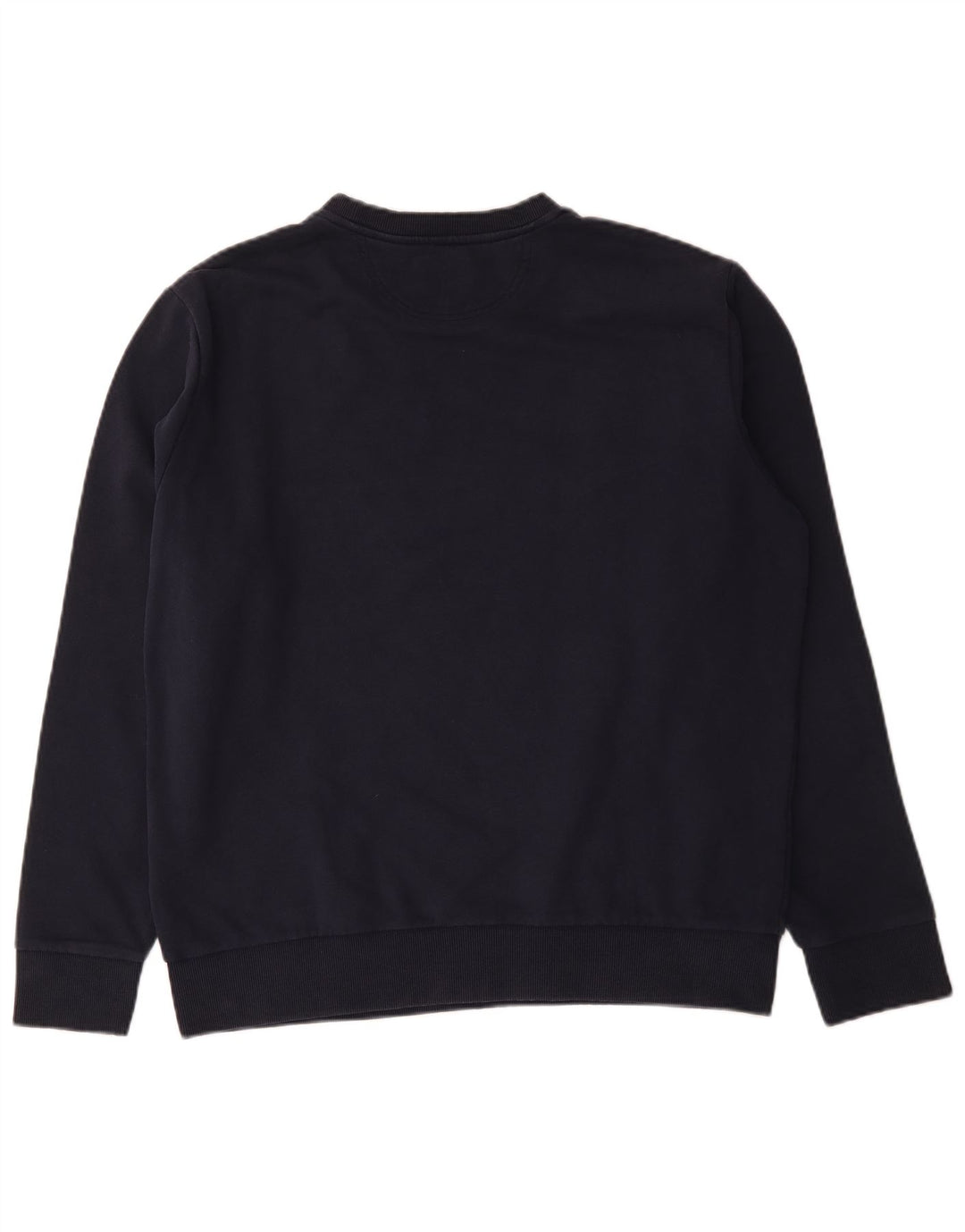 Timberland Mens Sweatshirt Jumper Large Navy Blue Cotton