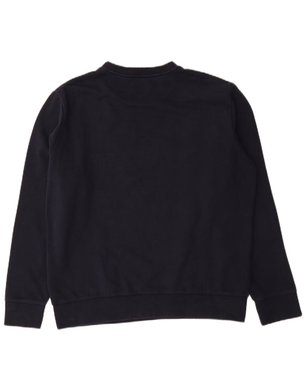 Timberland Mens Sweatshirt Jumper Large Navy Blue Cotton