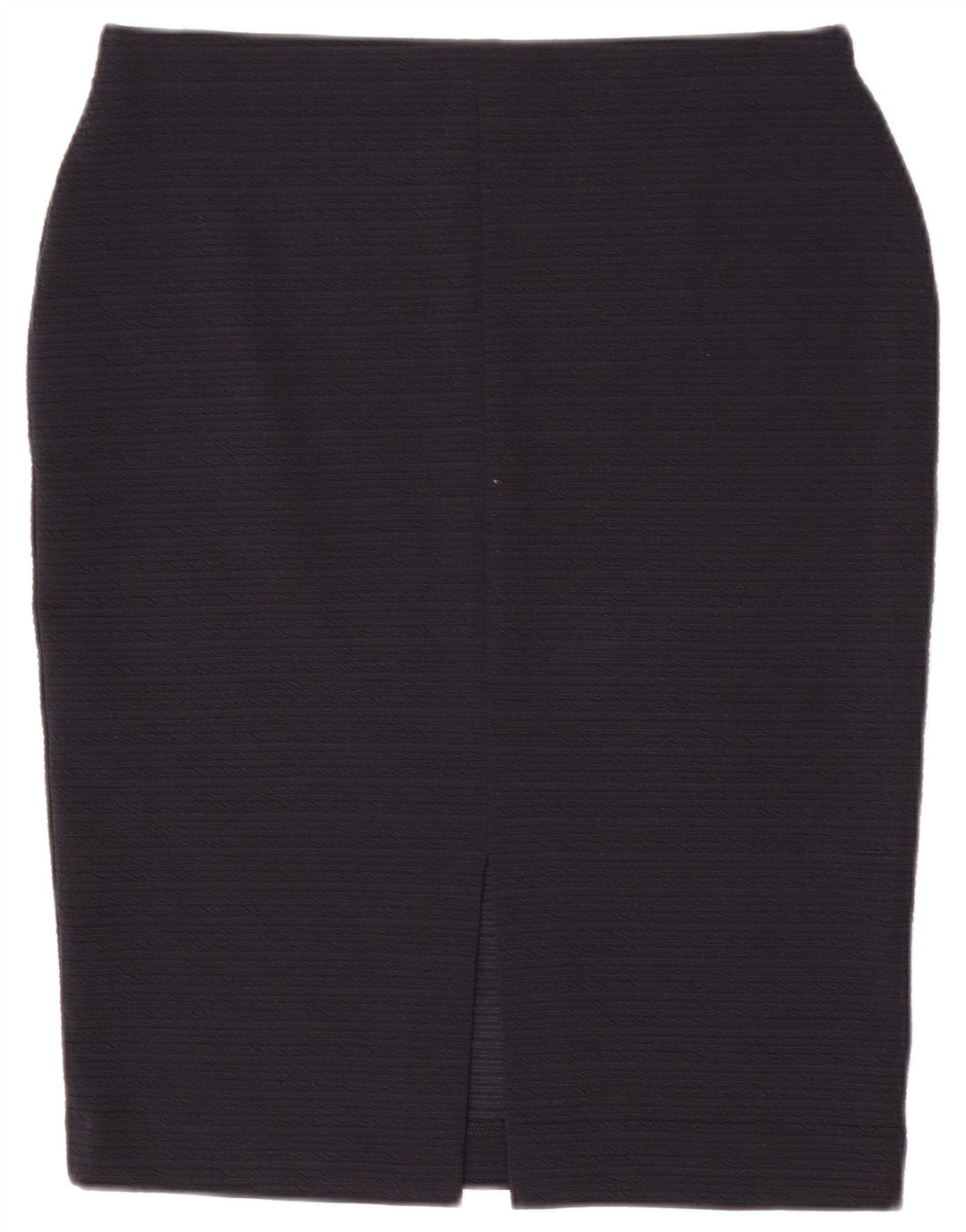 Marks & Spencer Womens Pencil Skirt UK 12 Medium W30  Navy Blue Polyester