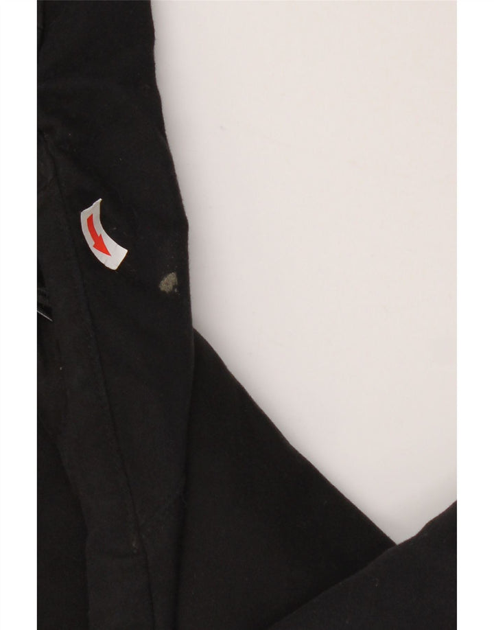 Zara Womens Cargo Tracksuit Trousers UK 8 Small Black