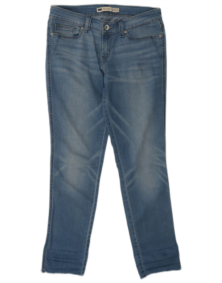 LEVI'S Womens Demi Curve Skinny Jeans W29 L28 Blue Cotton