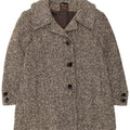 Moessmer Womens Pea Coat UK 14 Medium Grey Virgin Wool