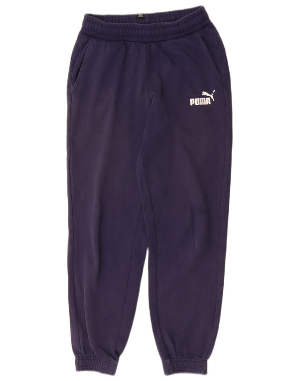 Puma Boys Tracksuit Trousers Joggers 13-14 Years  Navy Blue