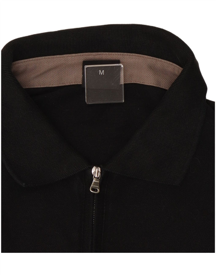 Hugo Boss Mens Polo Shirt Medium Black