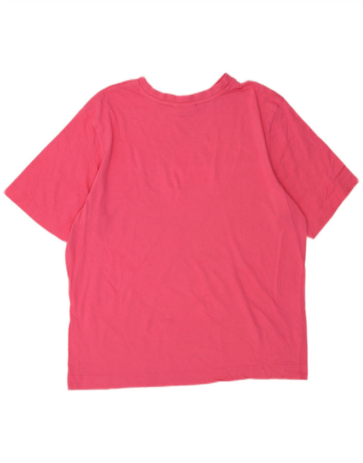 Puma Mens Graphic T-Shirt Top Large Pink