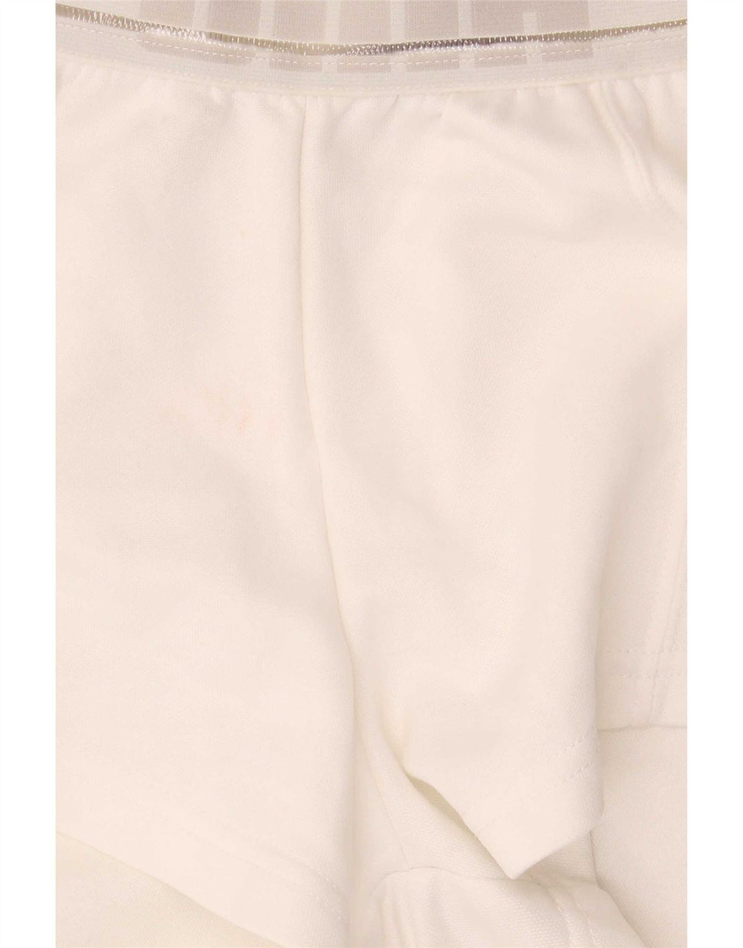 Puma Womens Graphic Sport Shorts UK 8 Small White Polyester