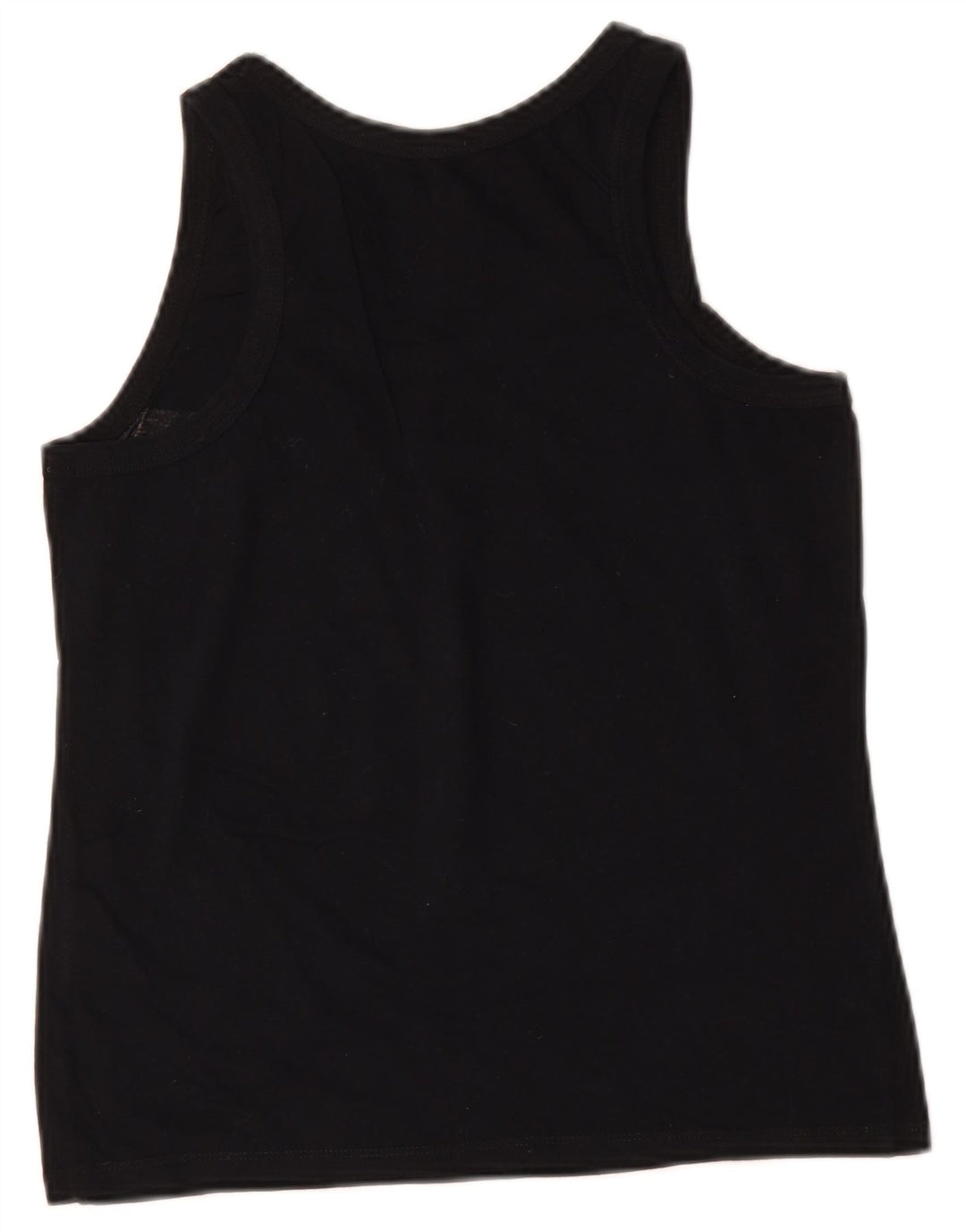 Vans Womens Vest Top UK 10 Small Black Colourblock Cotton