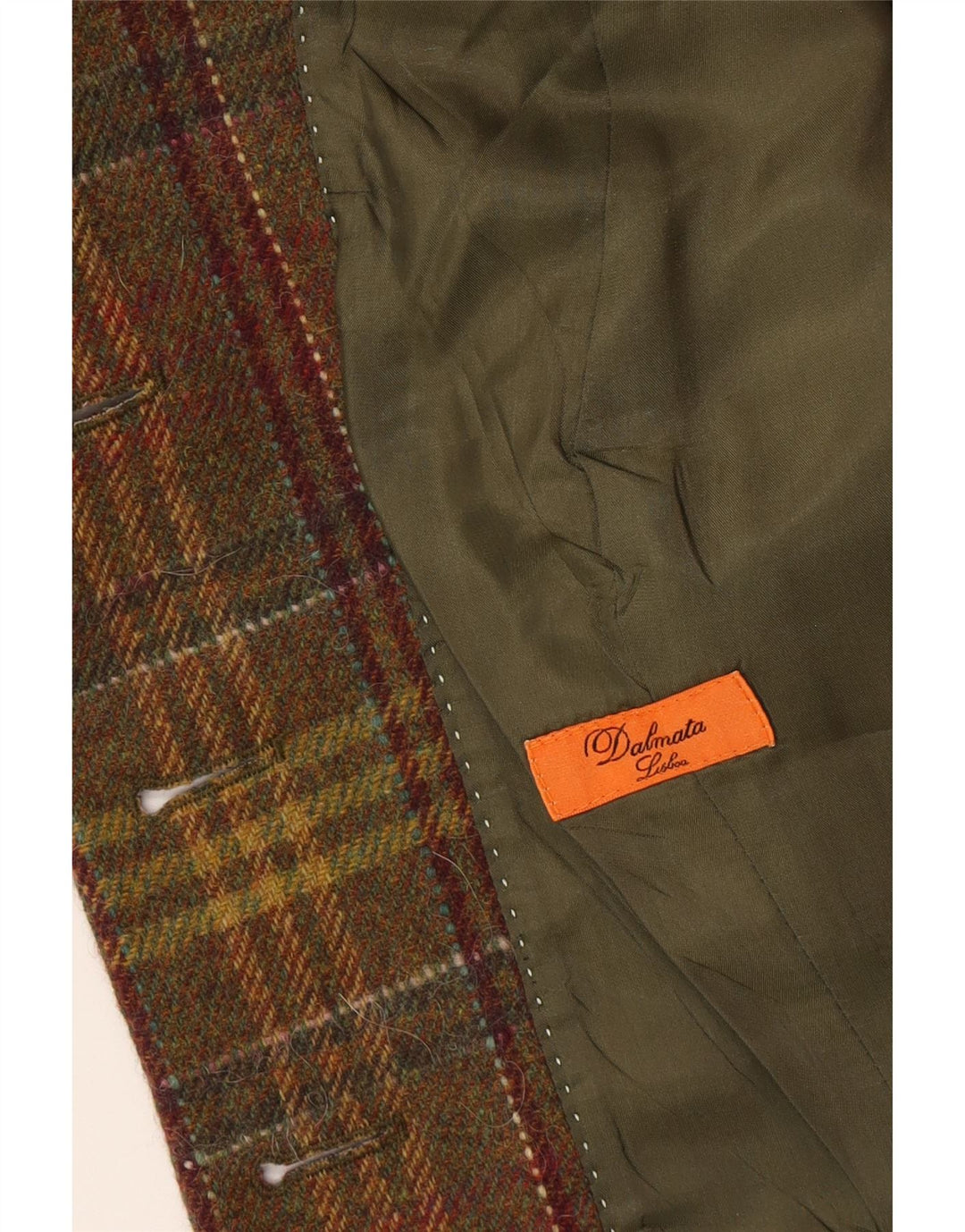 Vintage Womens 4 Button Blazer Jacket EU 48 2XL Multicoloured Plaid Classic