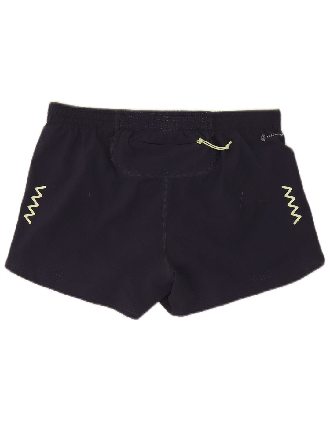 Adidas Womens Aeroready Sport Shorts UK 14 Medium  Navy Blue Polyester