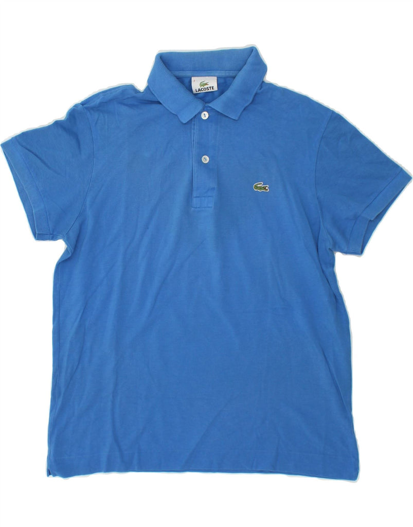 LACOSTE Mens Polo Shirt Size 3 Small Blue Cotton Vintage Lacoste and Second-Hand Lacoste from Messina Hembry 